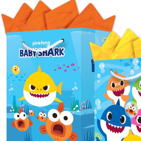 BOLSA CH. BABY SHARK GRANMARK PZA